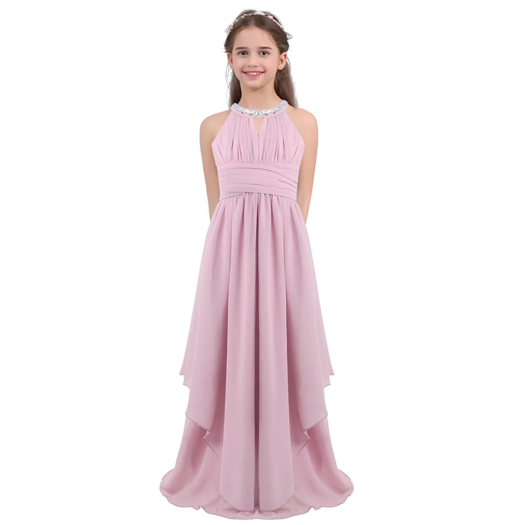Chinese-style Princess Dress Girl Birthday Party Host - Pink