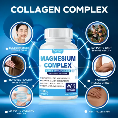Magnesium Complex Supplement with Glycinate Citrate