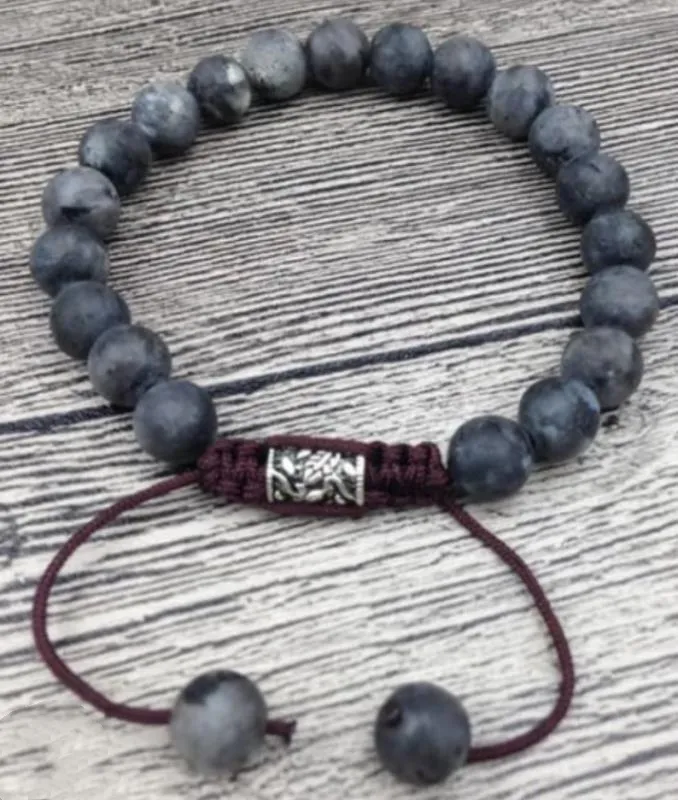 Retro Buddha Bead Pendant Bracelet - 28Color