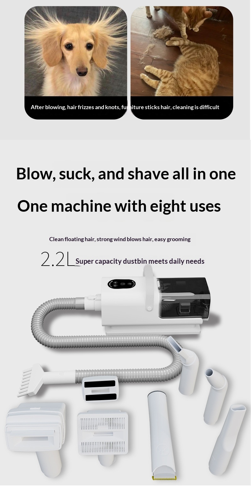 FurGlow grooming attachments