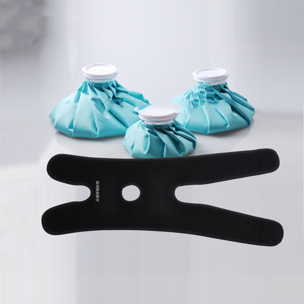 Knee Strap Of The Ice Bag Moves Repeatedly