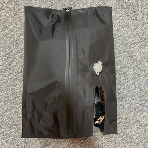 Outdoor Storage Artifact Moisture proof Waterproof Business Trip Travel Portable Clothing Clothes Buggy Bag 16L Black With Window - Shop at LoveMi