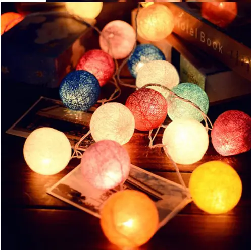 Net Red Girl Heart Lantern String Christmas Decoration Small Lantern