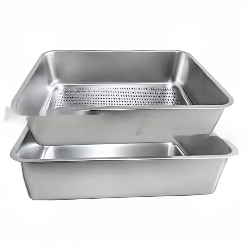 Leak-proof Sand Filtering Extra Large Detachable Toilet Open Cat Litter Box - Set