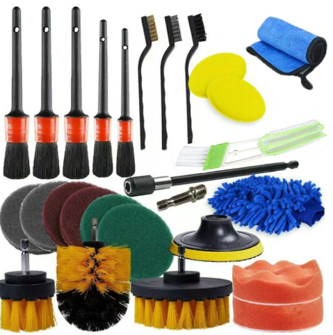 17-Piece Car Detailing Brush Set, picture 3 of 4