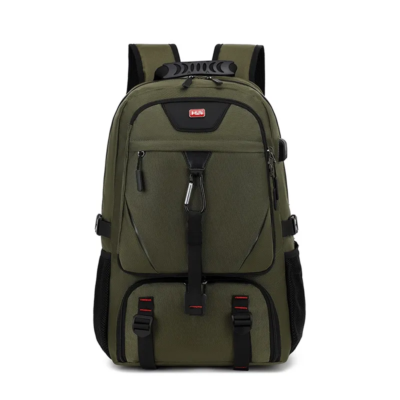 Outdoor Mountaineering Waterproof Extra Large Capacity Travel Luggage Backpack - Green