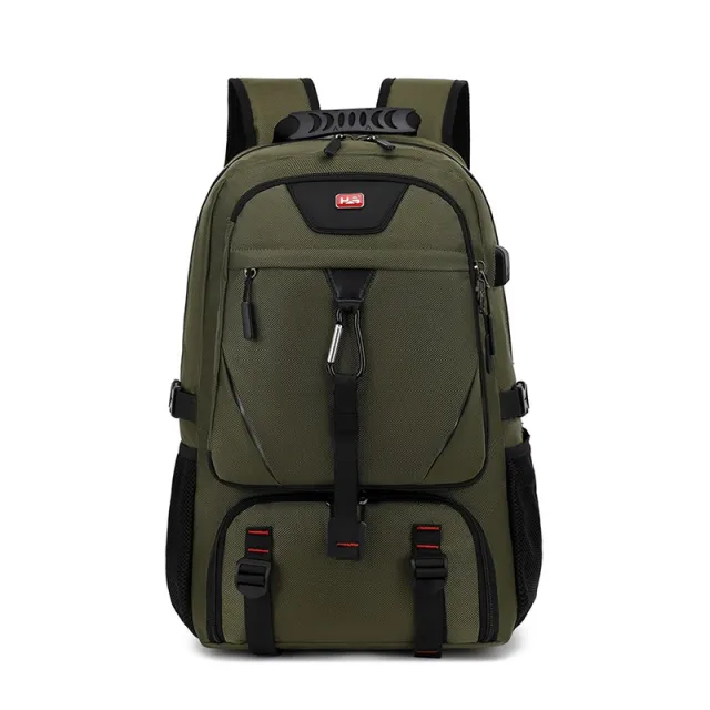 Outdoor Mountaineering Waterproof Extra Large Capacity Travel Luggage Backpack Green - Shop at LoveMi