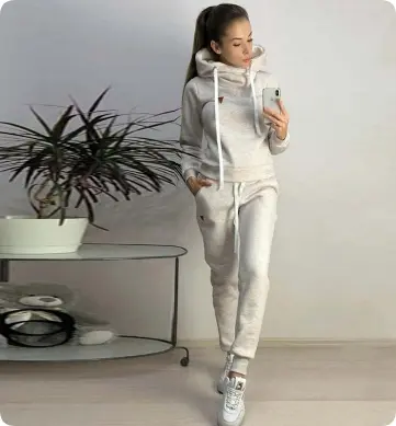Leisure sports suit sweater