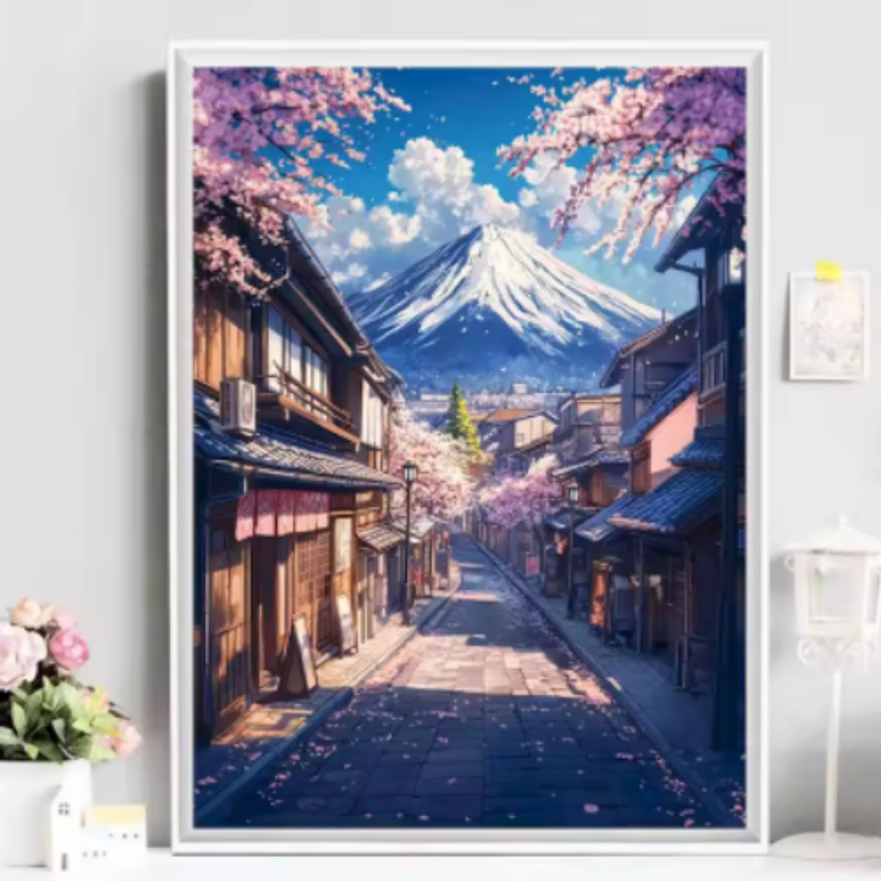 Diy Digital Oil Painting Hand-painted Decoration