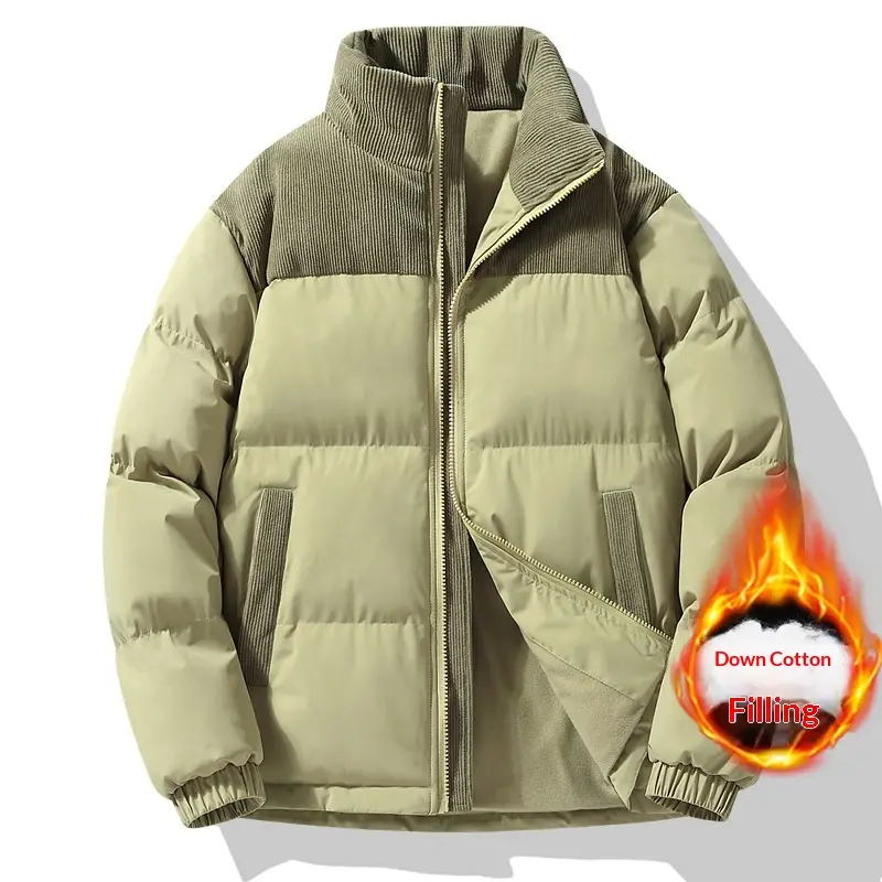 Unisex Winter Versatile Stand-collar Padded Coat