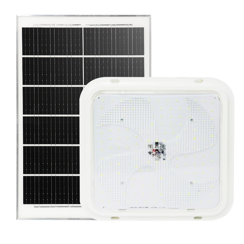 Waterproof High-power Outdoor Square Solar Ceiling Light