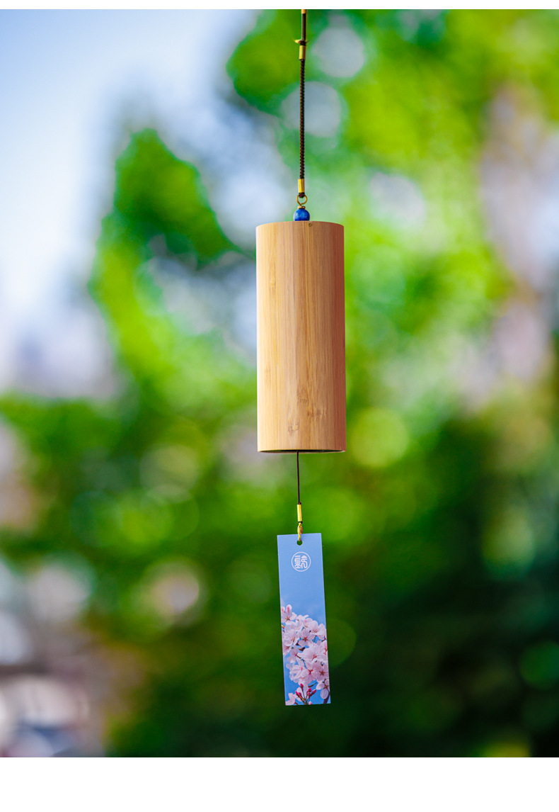 Japanese Style Bamboo Healing Wind Chimes