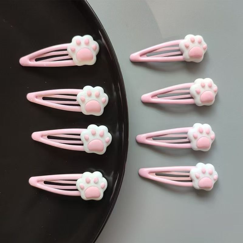 Female Fashion Cute Cartoon Cat Claw Hair Clip 3