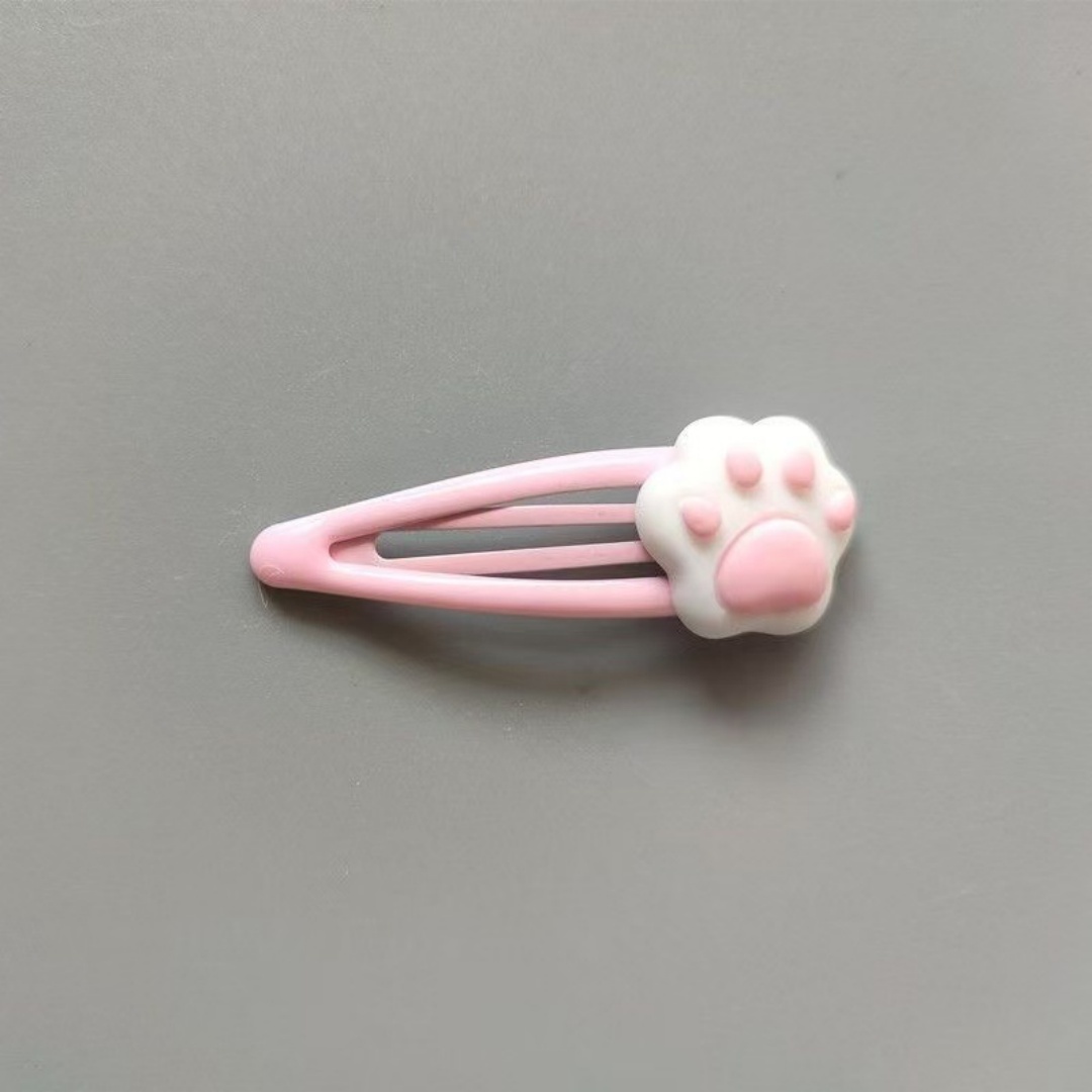 Female Fashion Cute Cartoon Cat Claw Hair Clip 4