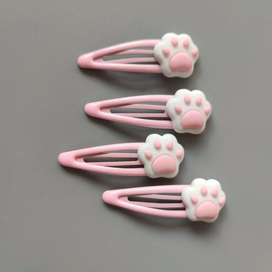Female Fashion Cute Cartoon Cat Claw Hair Clip