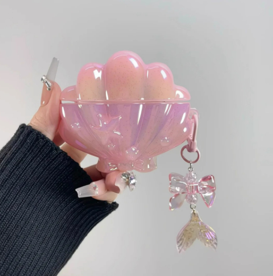 Pink Fishtail Pendant