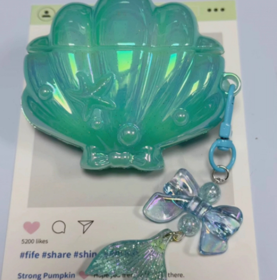 Blue Fishtail Pendant