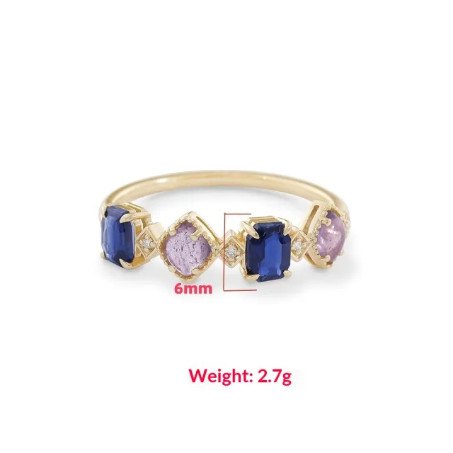 Raspberry Fruit Peridot Adjustable Ladies Ring Gold - Shop at LoveMi