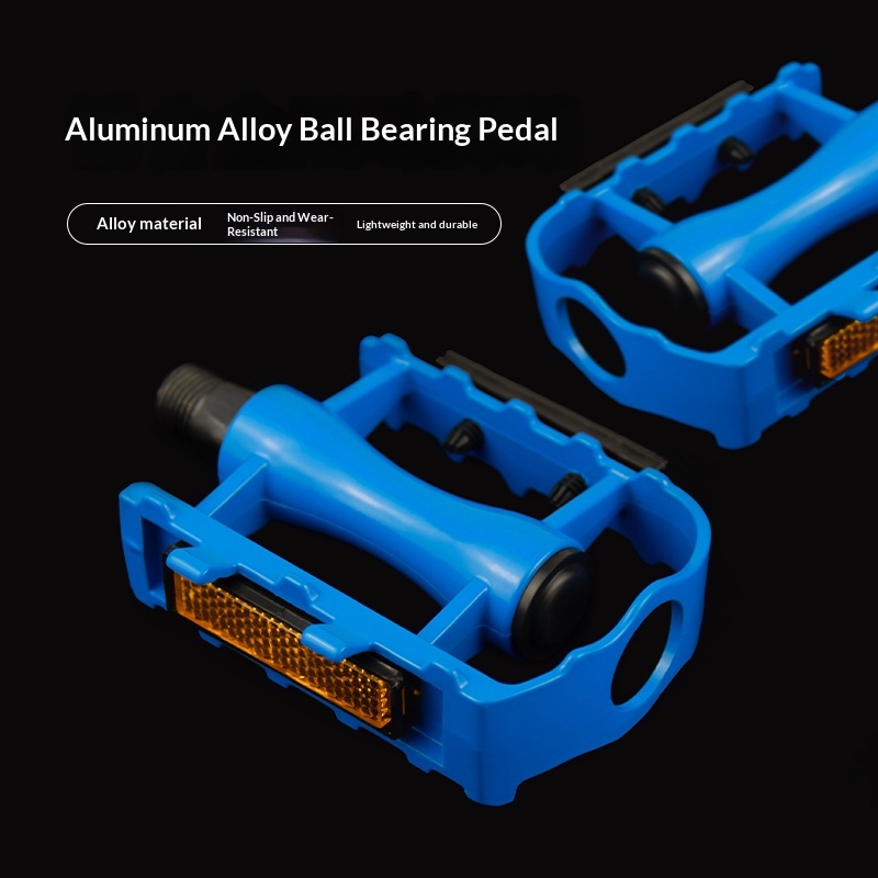 Bicycle Pedals Mountain Bike Ball-bearing Pedals Ultra-light Fixed Gear Pedals Accessories Universal Electric Bike - Image 1