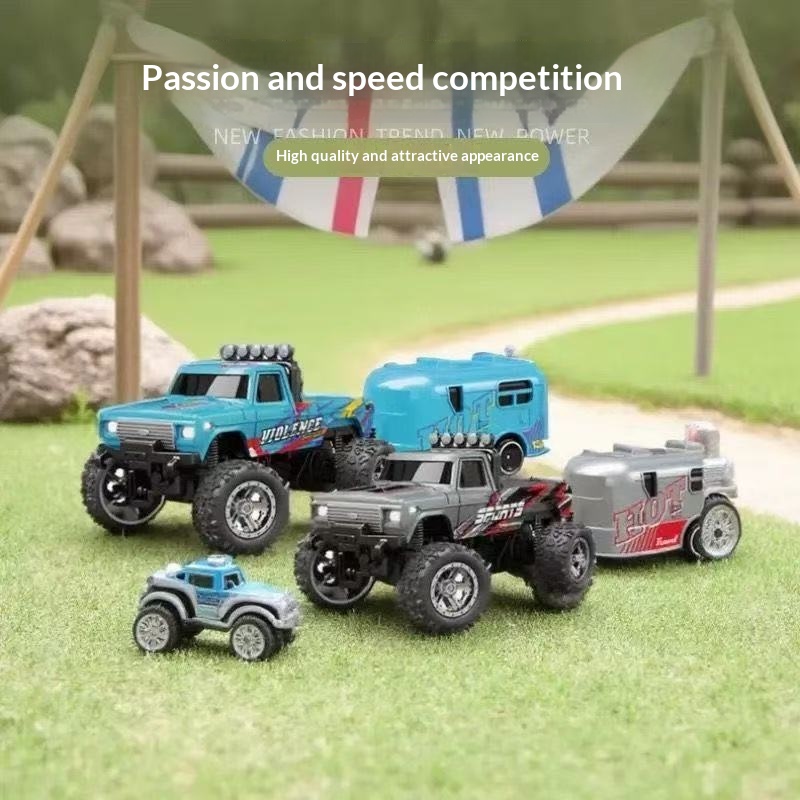 Off-road RC Car With Alloy Shock Absorption And Remote-controlled Lights