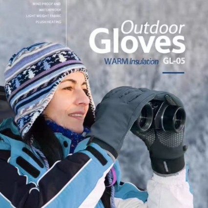 Gloves For Men And Women, Warm And Fleece-lined For Autumn And Winter Outdoor Sports And Mountaineering