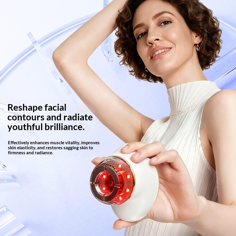 Vacuum Negative Pressure Adsorption Microcurrent Lifting Firming Photorejuvenation Beauty Device - Image 1