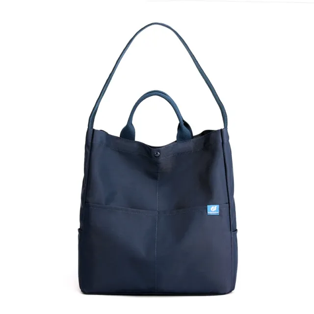 Ladies Handbag Large Capacity Nylon Mom Ladies Shoulder Bag Blue - Shop at LoveMi