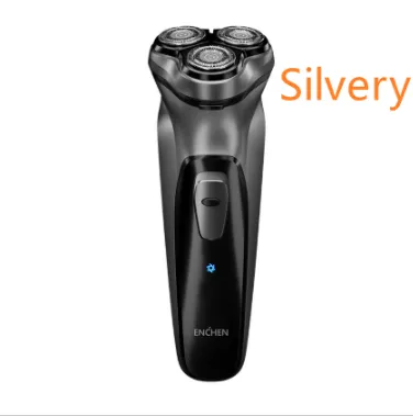 Xiaomi Razor Electric-Shaver Shaving Enchen Blackstone Washable Beard-Machine 3D Type-C - Silvery