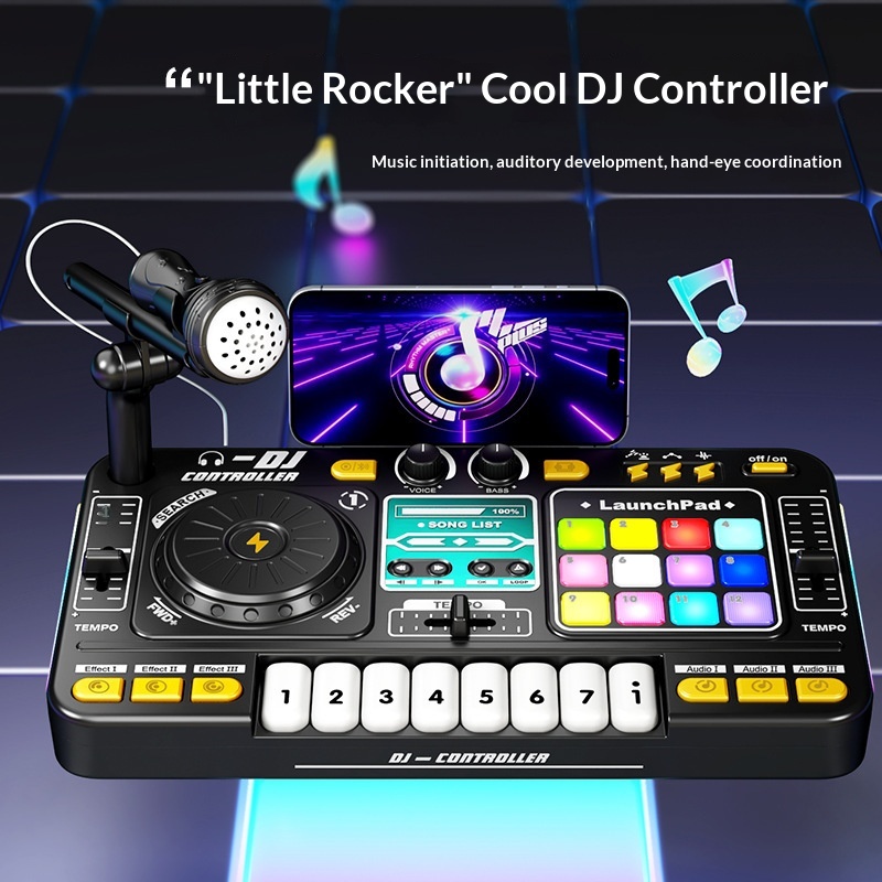 Multi-function DJ Music Lighting Electronic Keyboard - Image 1