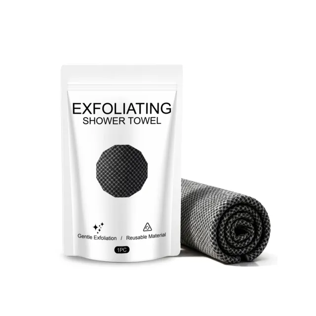 Exfoliating Shower Towel 1Pc - Shop at LoveMi