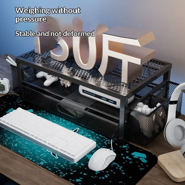 Weave Mesh Monitor Riser