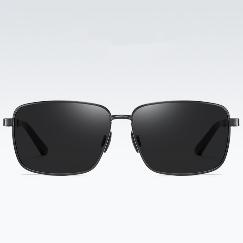 Polarized Night-Vision Sunglasses Men's Retro Square Shades