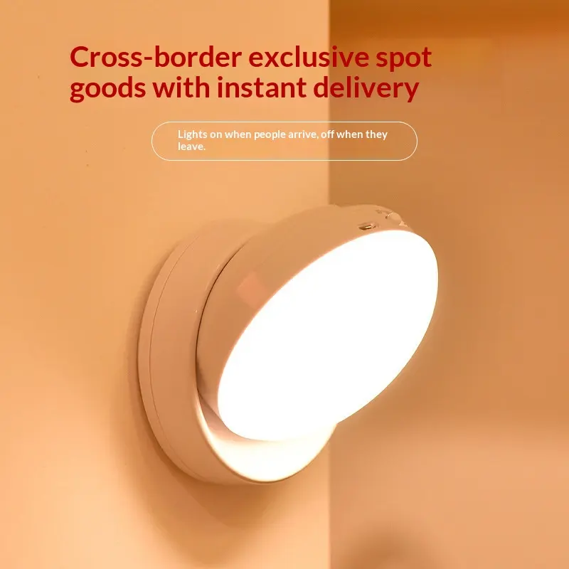 Automatic Wireless Human Body Induction Lamp Rechargeable