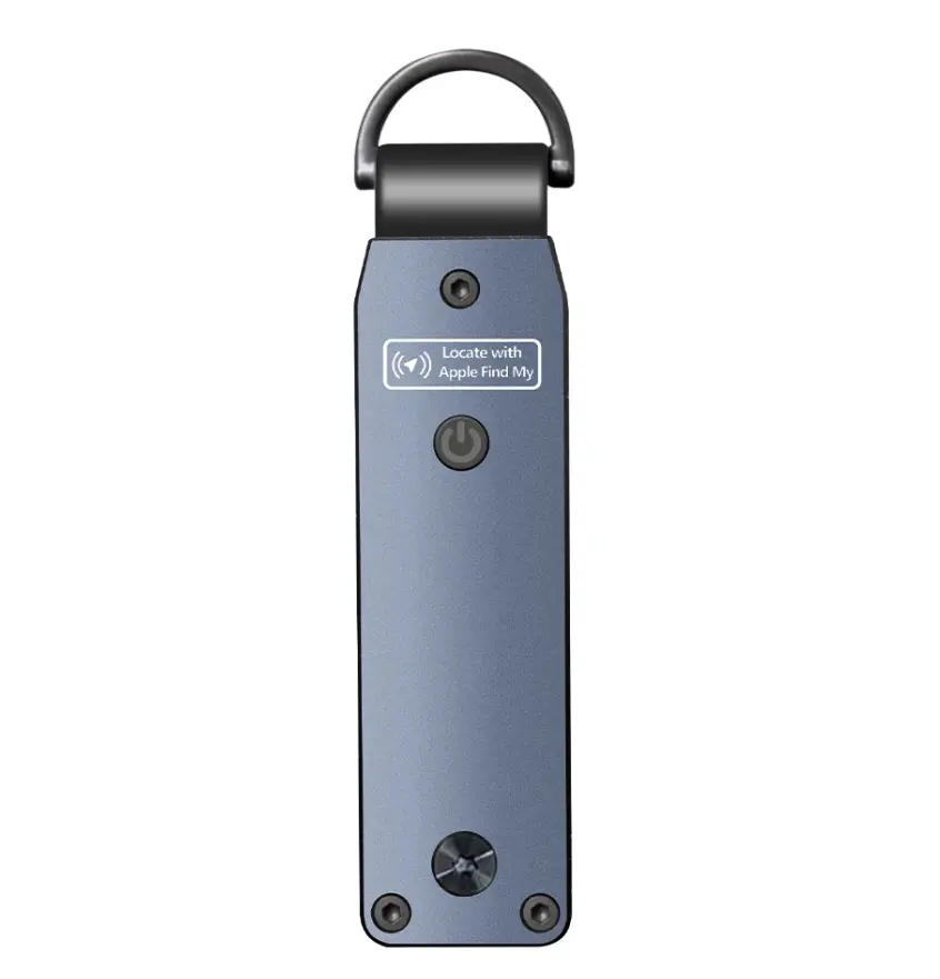 The Aluminum Alloy Smart Keychain Has A Built-in FindMy Positioning Chip For Location Tracking