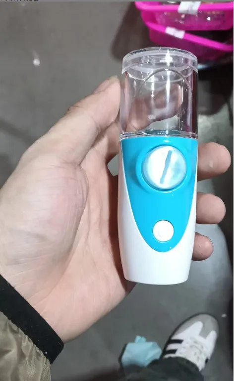 MY 121 Rechargeable Atomizer Inhaler Nebulizer Humidifier White And Blue - Shop at LoveMi