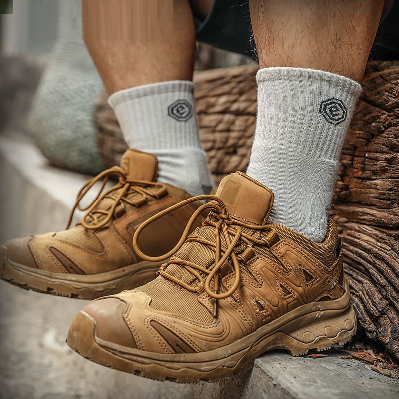 Outdoor Hiking And Trekking Mid-calf Socksquick-drying Odor-resistant Sweat-wicking