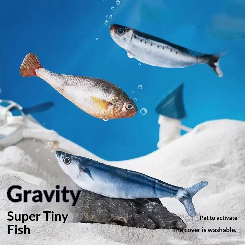 Jumping And Swaying Fish Cat Toy
