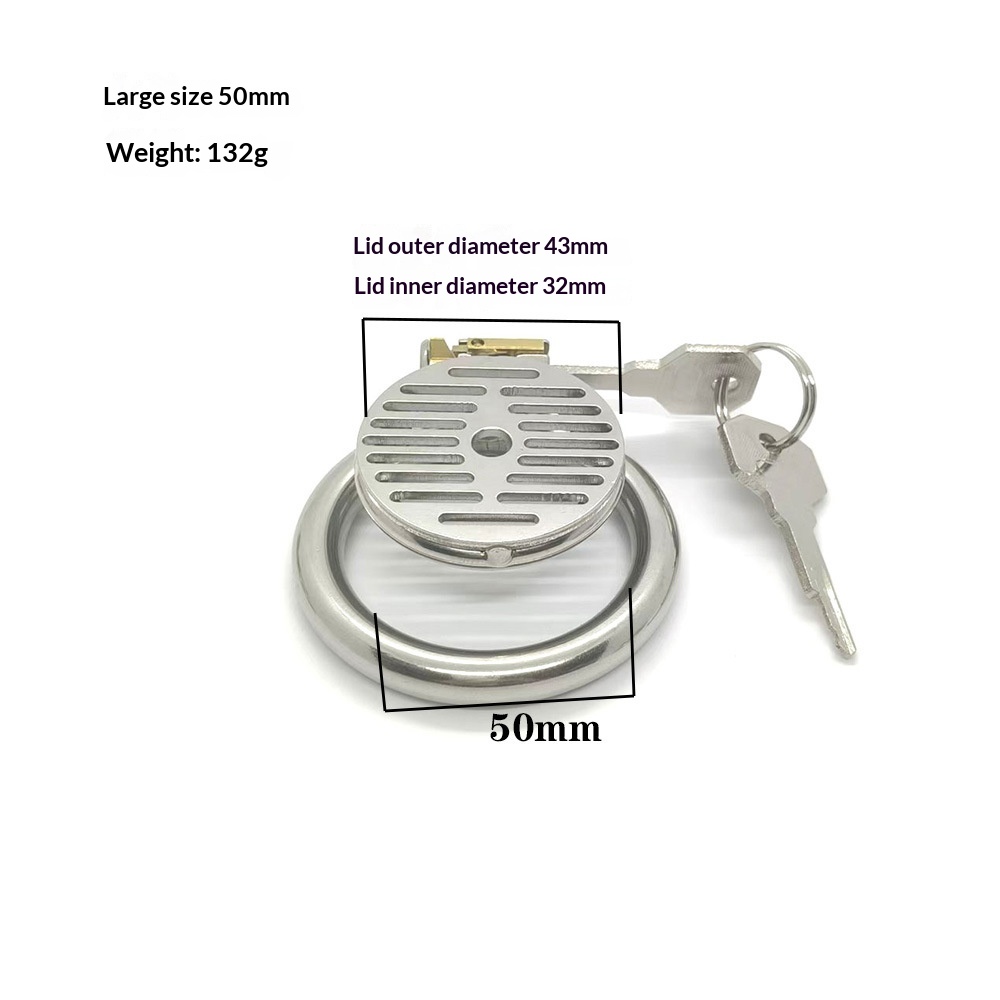 Stainless Steel Male Bondage Lock AlternativeToy