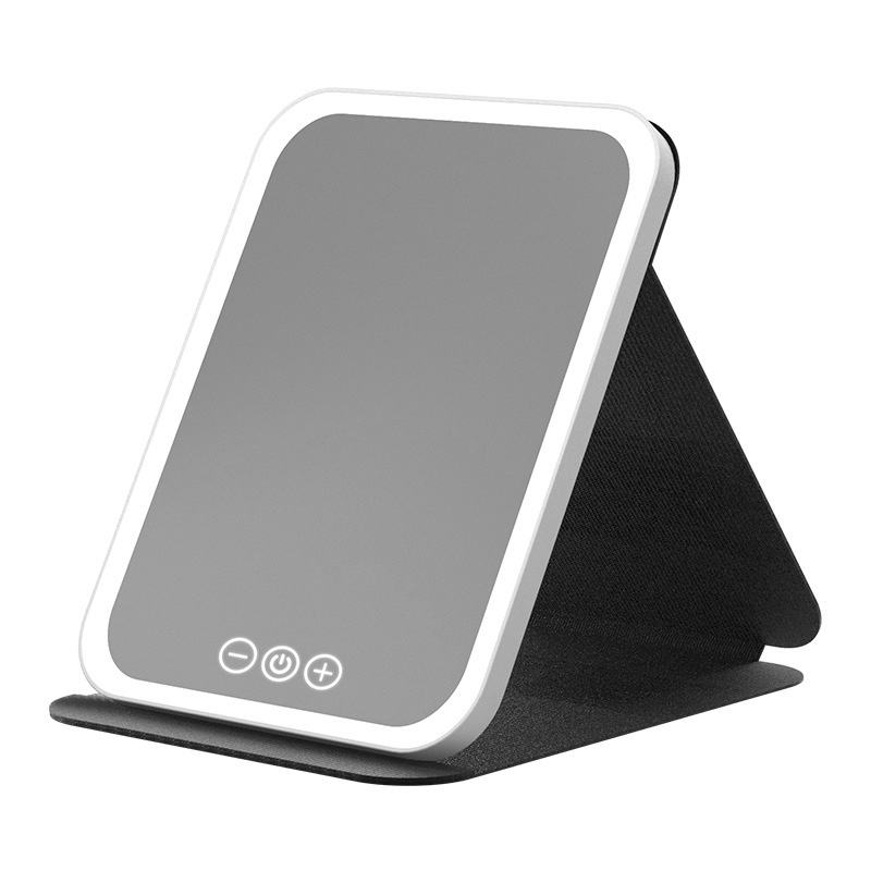 Portable Foldable LED Makeup Mirror With Built-in Lights 5