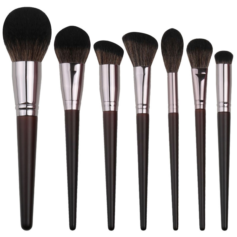 High-end Animal-Hair Loose Powder Eyeshadow And Concealer Makeup Brush Set 5