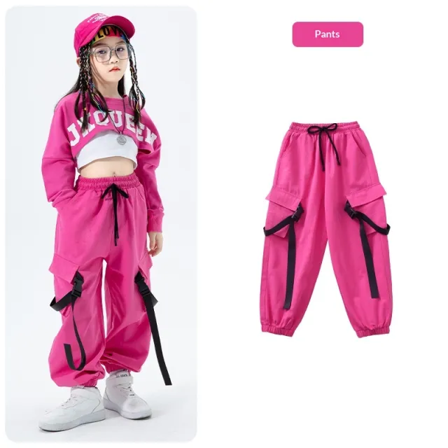 Girls' Jazz Dance Performance Outfit Trousers 120Cm - Shop at LoveMi