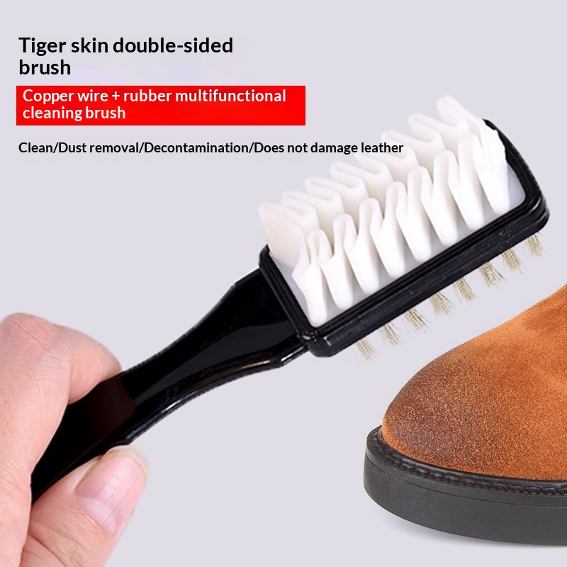 Suede Care Cleaning Brush Double-sided Shoe Brush