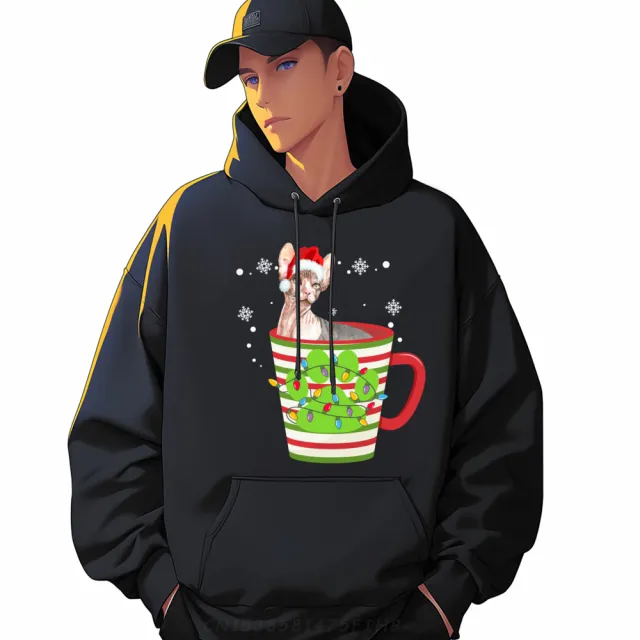 Drop shoulder Sleeve Casual Sports Hoodie Sweater Picture Style S - Shop at LoveMi