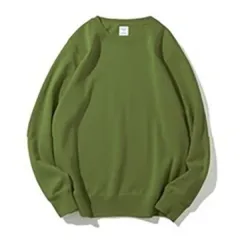 Colourful Photo Embroidery Women's Hoodie - Army Green - View 1