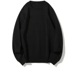 Colourful Photo Embroidery Women's Hoodie - Black - View 1