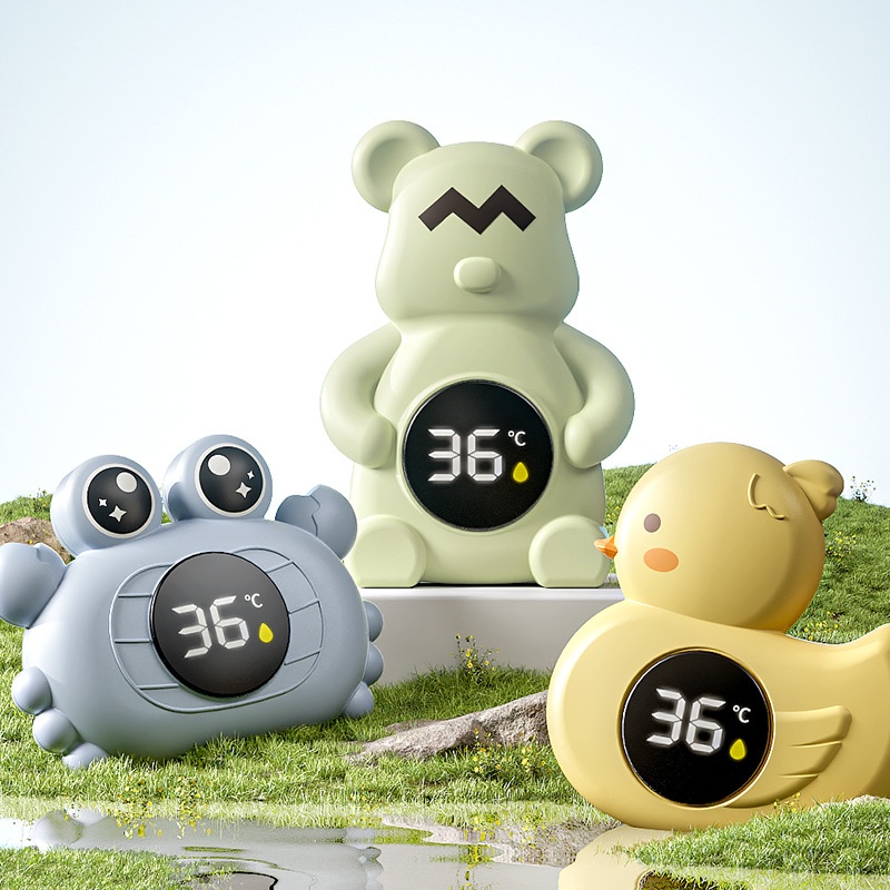 Baby Water Cartoon Animal Design Bath Pool And Bathtub Electronic Digital Thermometer - Image 1