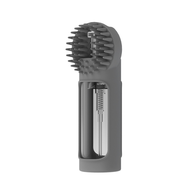 Silicone 2-in-1 Multi-Functional Pet Bath Brush - Image 5