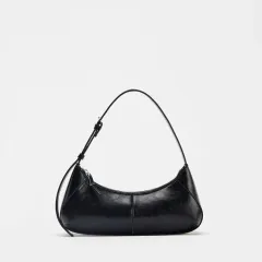 Fashionable Shoulder Bag Niche Design With A Chic Western-style For Commuting - Black - View 1