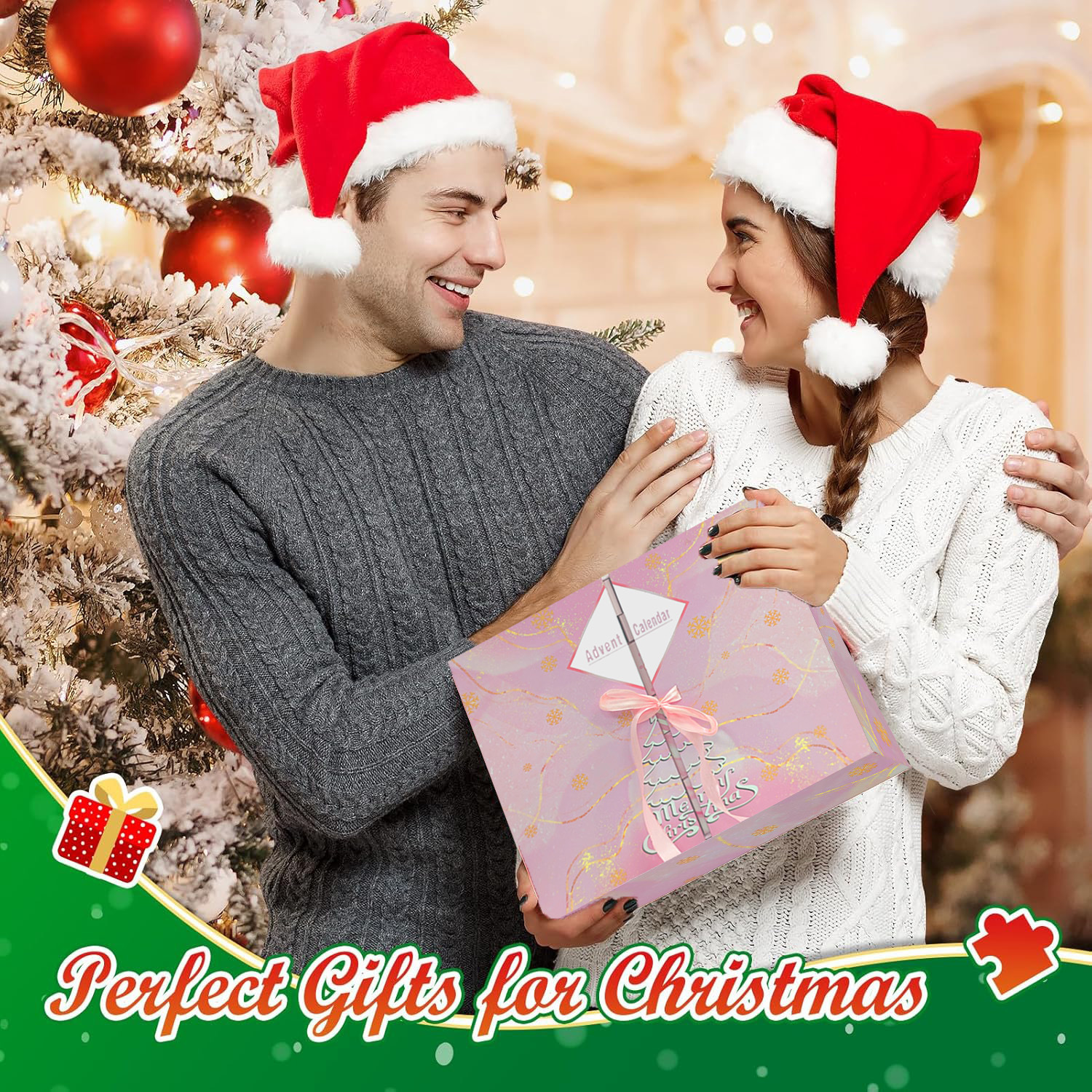 Christmas GiftsPre-Christmas Eve Small Gift Packaging Advent Calendar Gift Boxes For Gift-giving