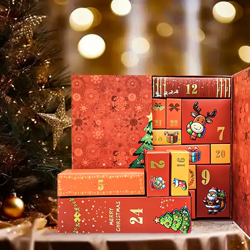 Christmas GiftsPre-Christmas Eve Small Gift Packaging Advent Calendar Gift Boxes For Gift-giving